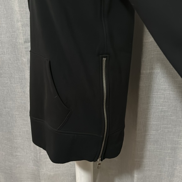 Like New-Worn 1X-RL Polo-Hooded Sweatshirt-XS-Black-Side Zippers-Longer Length - Picture 7 of 16